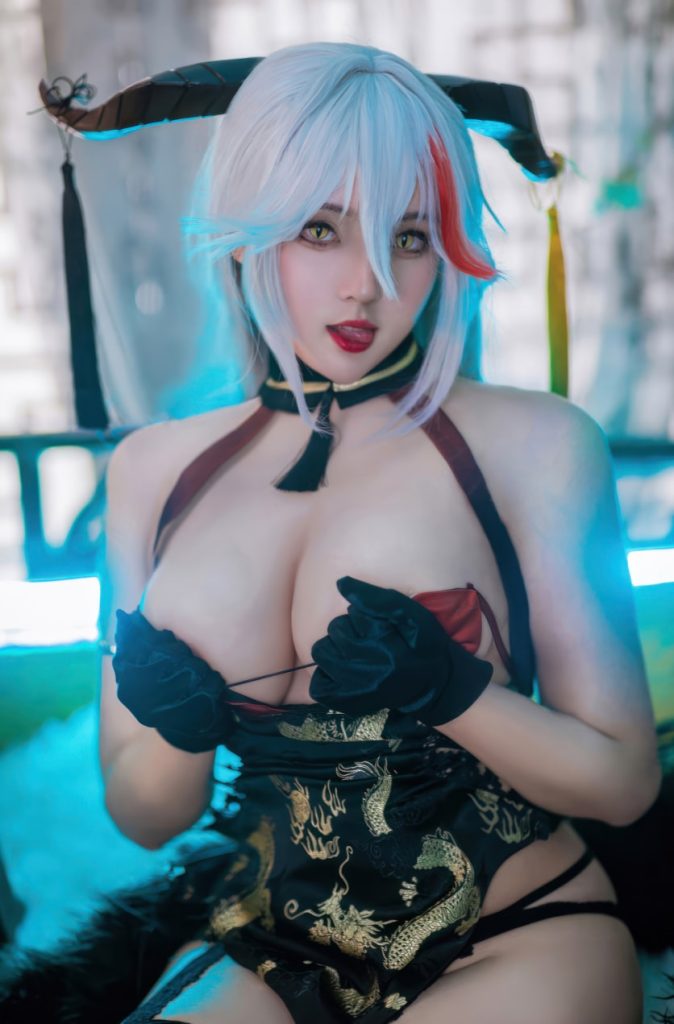 图片[2]-Natsuko夏夏子 – NO.38 埃吉尔 金龙腾祥云[30P-255MB]-喵咪社