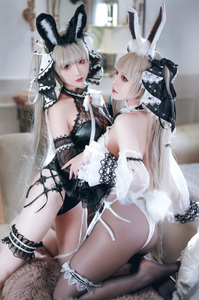 面饼仙儿 NO.138 &半半子 - 碧蓝航线 可畏兔兔[57P6V-470MB]-喵咪社