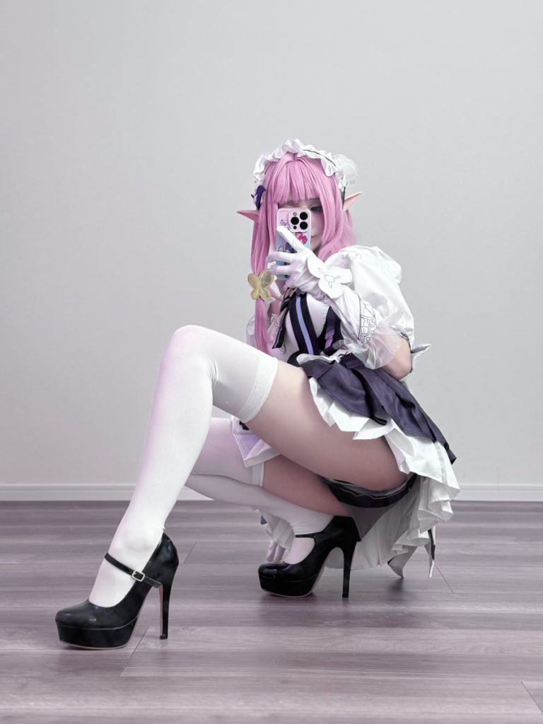 图片[2]-幼愛youmeko – NO.19 爱莉希雅女仆 [20P-71MB]-喵咪社