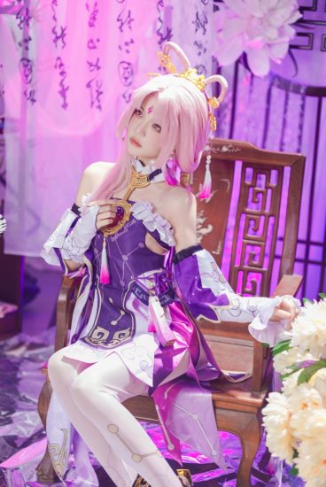 桜桃喵 – NO.202 符玄 [25P2V-1.95GB]-喵咪社