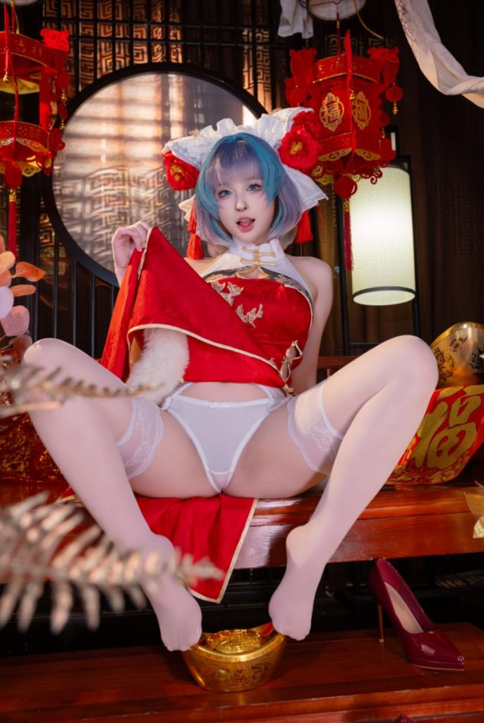 图片[3]-清水由乃 NO.066 柴郡新春旗袍 [71P1V-2.41GB]VIP-喵咪社