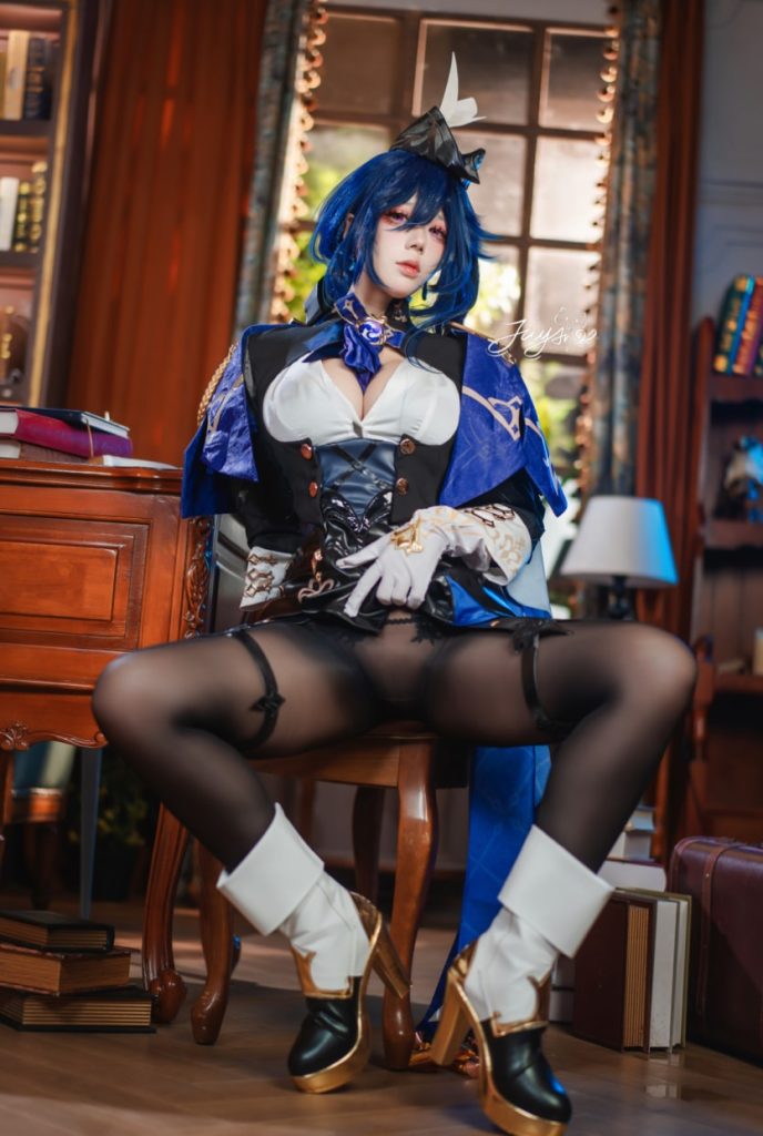 图片[2]-九言 NO.66 原神 克洛琳德[49P3V-0.99GB]-喵咪社