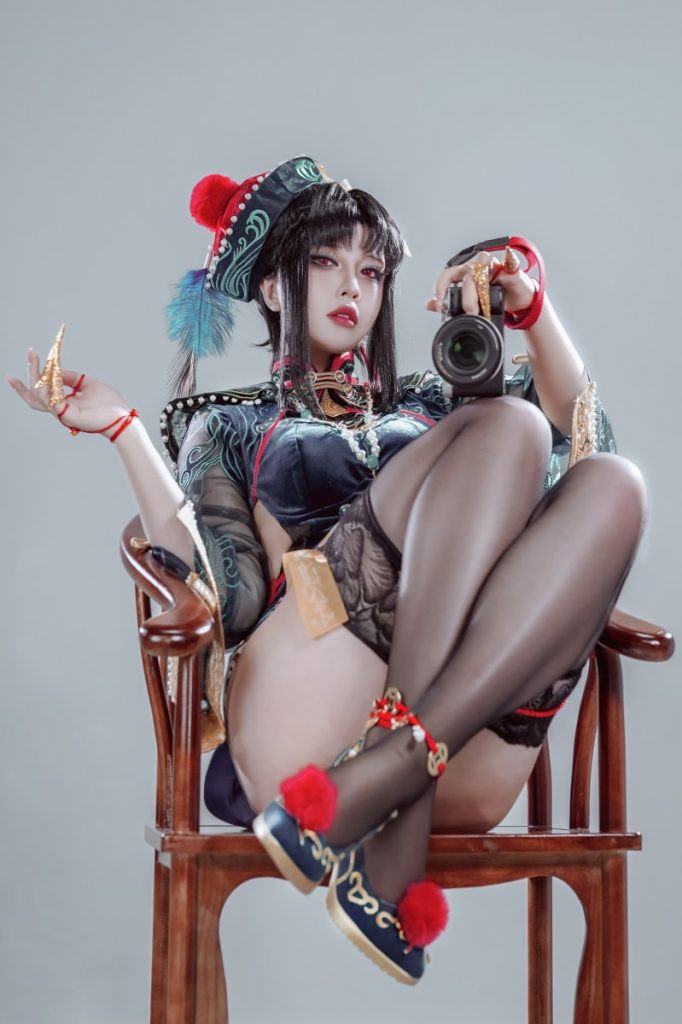 图片[3]-半半子 NO.92 玉玲珑僵尸娘 [24P2V-187MB]-喵咪社