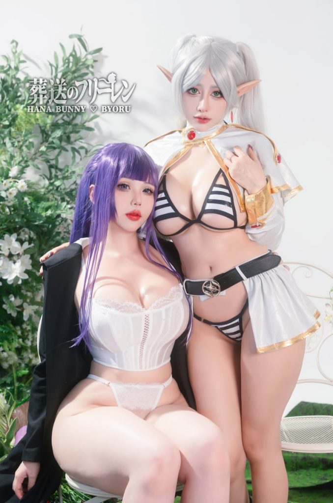 图片[1]-Byoru NO.239 Fern and Frieren Sousou no Frieren (&Hana Bunny) [24P-255MB]-喵咪社