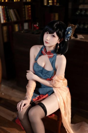 梓猫AzuNyan – 建武旗袍[9P-88MB]-喵咪社