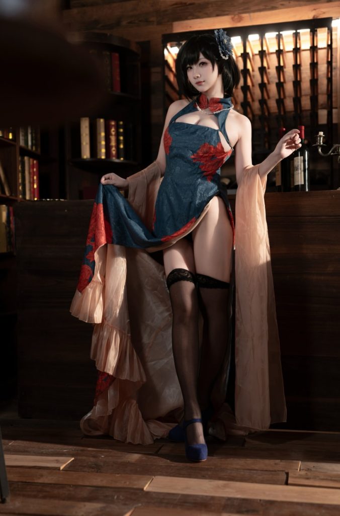 图片[2]-梓猫AzuNyan – 建武旗袍[9P-88MB]-喵咪社