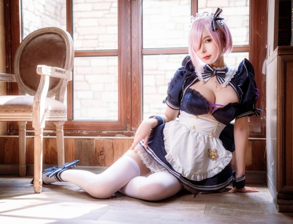 图片[2]-亚马逊鲶鱼 – NO.11 FGO 玛修 女仆[10P-221MB]-喵咪社