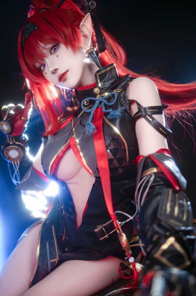 图片[1]-瓜希酱 NO.98 鸣潮 吟霖[27P-45MB]-喵咪社