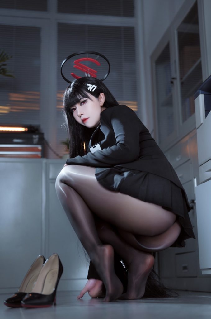 图片[3]-半半子 NO.94 蔚蓝档案 调月莉音[60P8V-476MB]-喵咪社