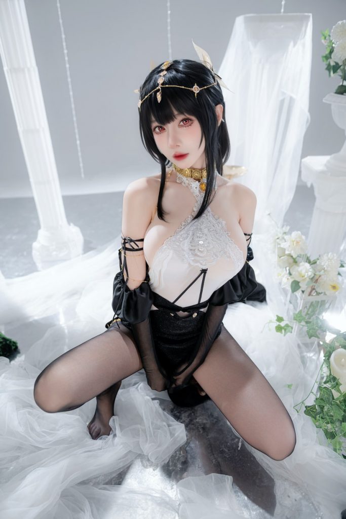 Shika小鹿鹿 NO.125 碧蓝航线 镇海 [10P-77MB]-喵咪社