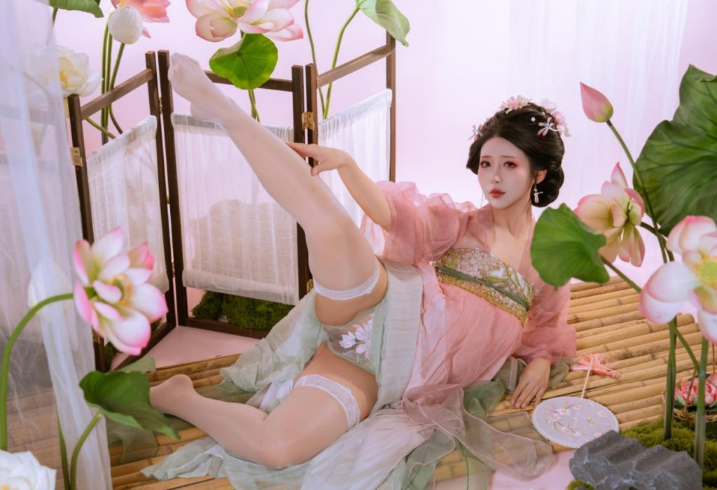 图片[3]-云溪溪 NO.108 奶桃 采莲 [90P-2.12GB]VIP-喵咪社