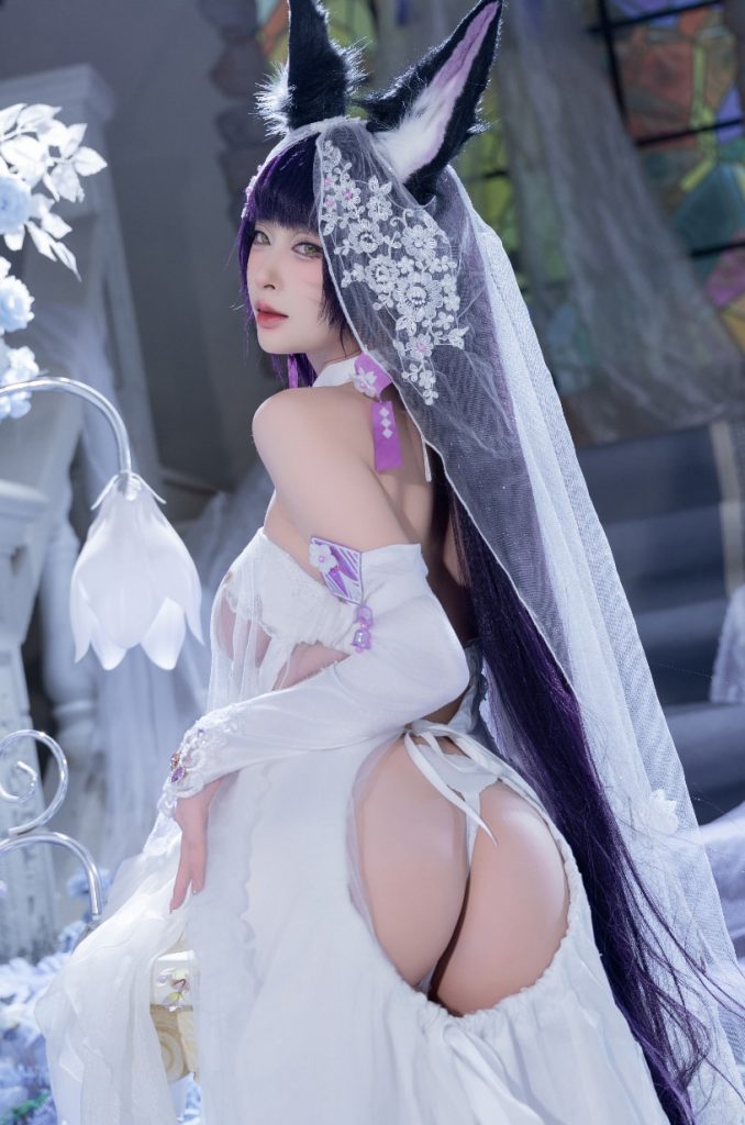 图片[3]-清水由乃 NO.077 碧蓝航线 武藏 紫藤花[51P1V-638MB]VIP-喵咪社