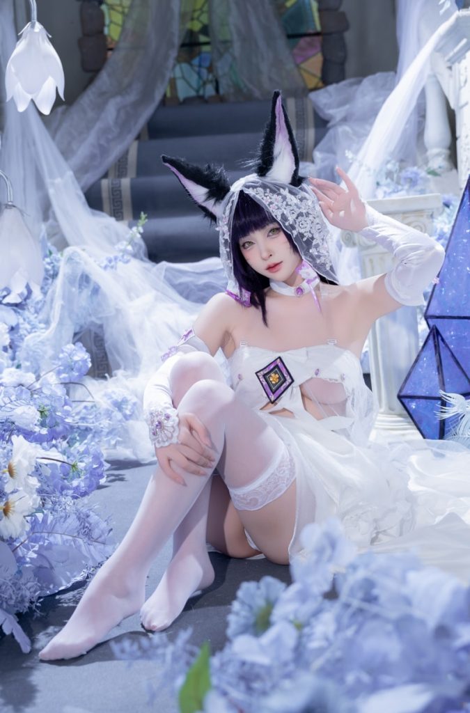 图片[2]-清水由乃 NO.077 碧蓝航线 武藏 紫藤花[51P1V-638MB]VIP-喵咪社