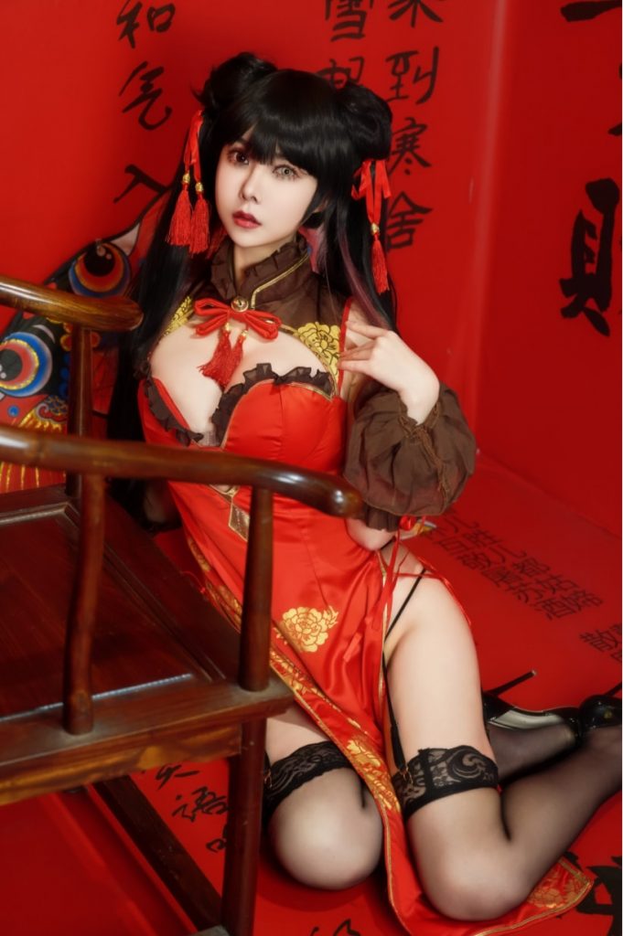 图片[2]-亚马逊鲶鱼 – NO.15 时崎狂三 旗袍[25P-379MB]-喵咪社