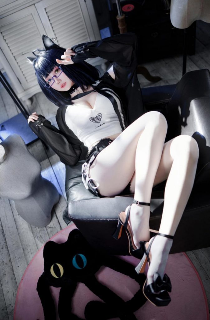 图片[2]-焖焖碳 NO.039 黑茶子 [22P-286MB]-喵咪社