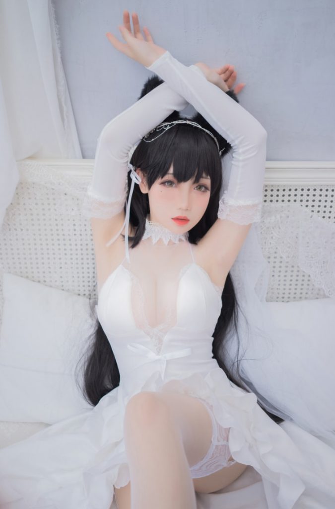 焖焖碳 NO.042 爱宕花嫁 [20P-211MB]-喵咪社