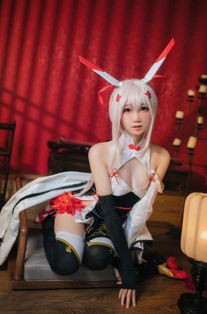 图片[2]-焖焖碳 NO.044 碧蓝航线-绫波旗袍·新岁之鬼神[25P-417MB]-喵咪社