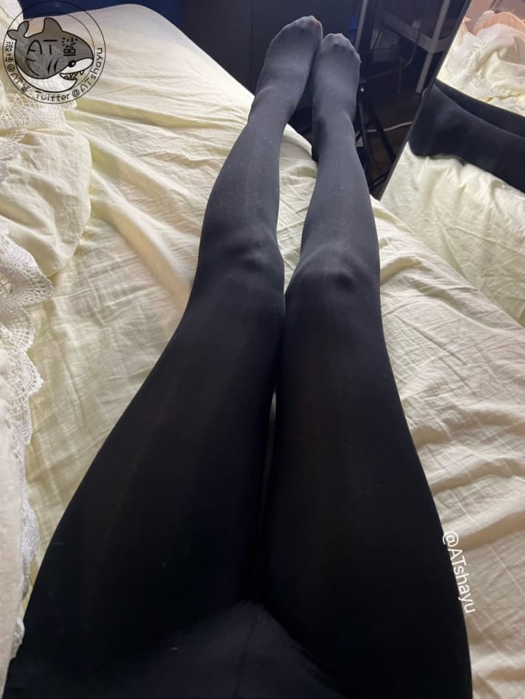 图片[2]-AT鲨 – NO.65 原相机质感黑裤袜 [58P3V-22MB]VIP-喵咪社