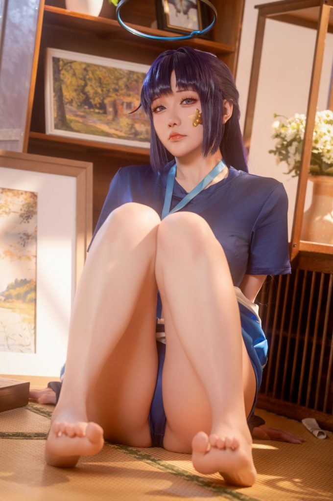 图片[2]-星之迟迟 NO.250 2025年6月计划E 蔚蓝档案-早濑优香体操服[69P1V-1.24GB]VIP-喵咪社