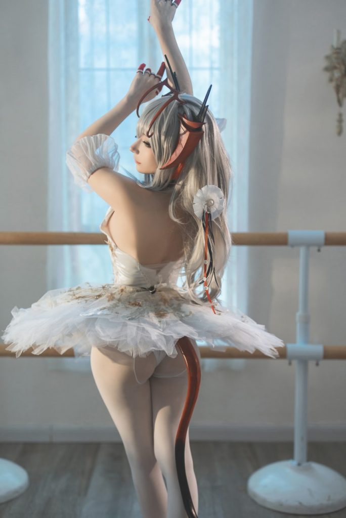 图片[1]-是三不是世w – NO.45 明日方舟-W芭蕾[27P-190MB]-喵咪社