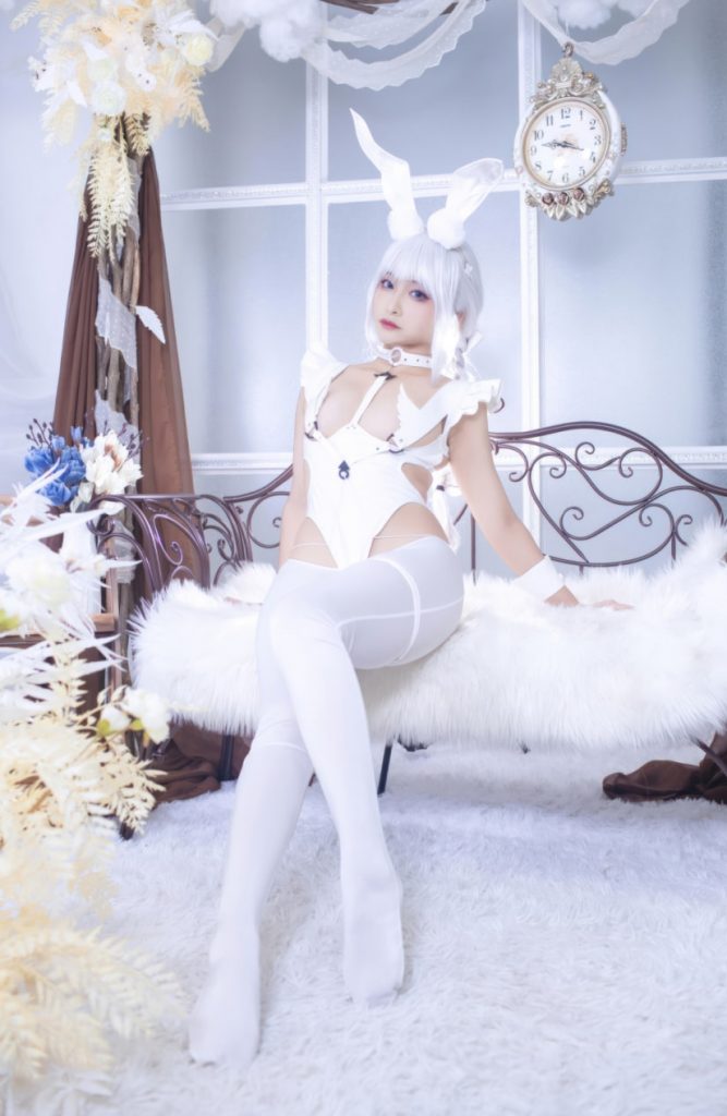 图片[2]-洛璃LoLiSAMA NO.84 恶毒 白兔 (碧蓝航线)[51P-429MB]-喵咪社