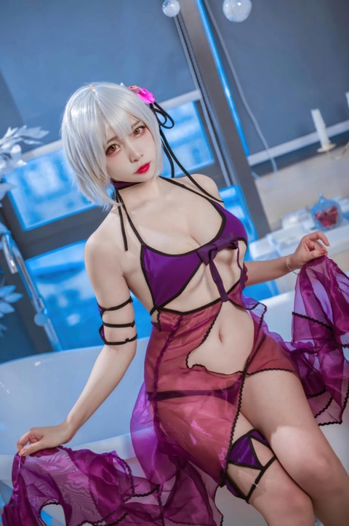 图片[1]-二佐Nisa – NO.205 FATE-黑贞水着[40P-277MB]-喵咪社