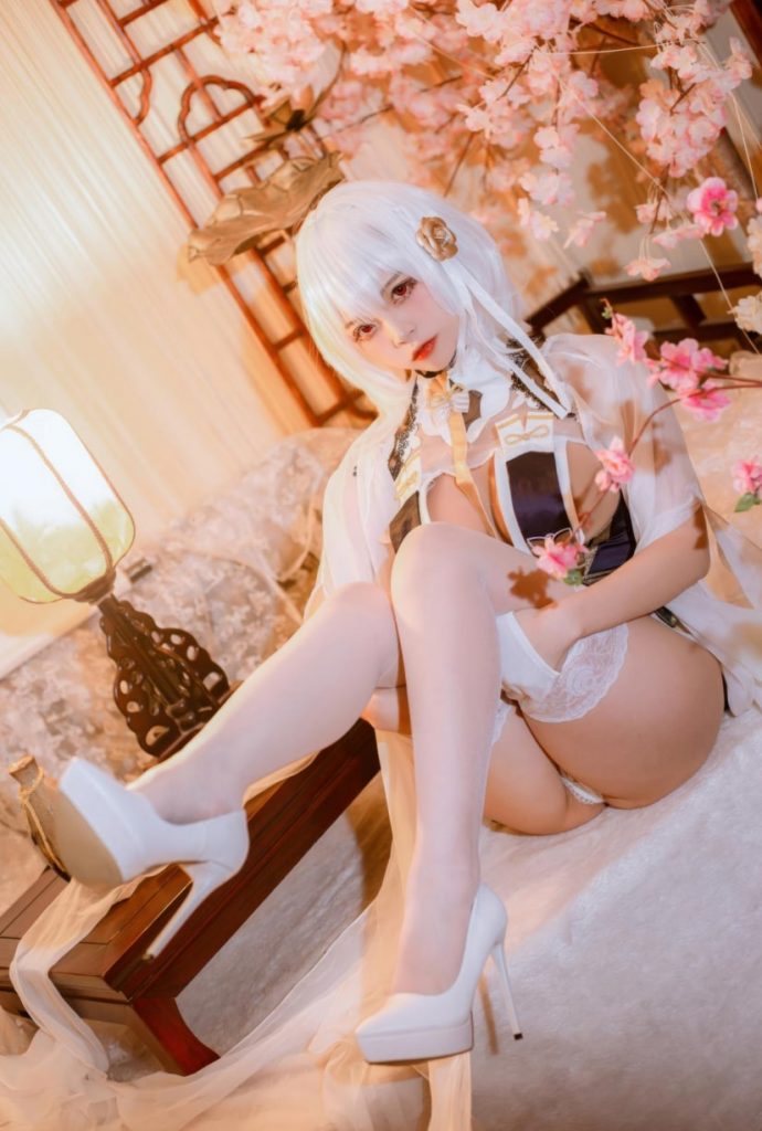 图片[2]-二佐Nisa – NO.208 碧蓝航线-天狼星旗袍[25P-211MB]-喵咪社