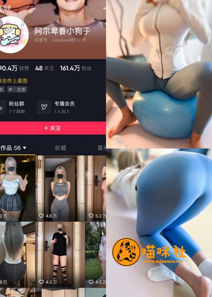 【抖音反差】阿尔卑香小狗子-极度陷阱[30P]-喵咪社