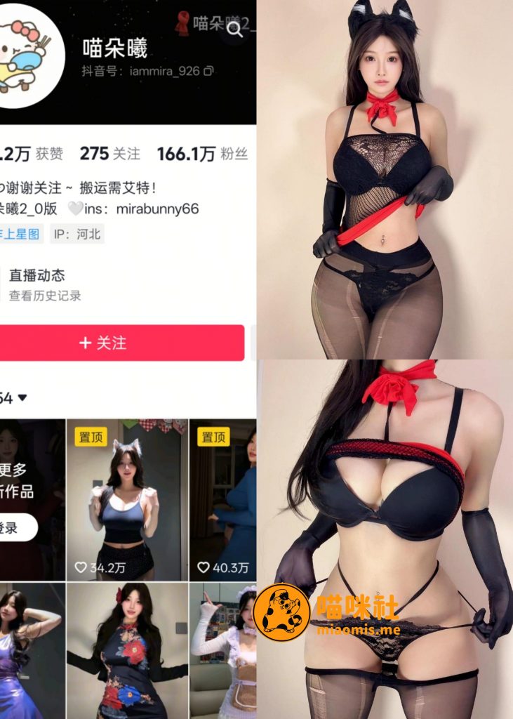 【抖音反差】盐汽喵-细绳透视内内[20P]-喵咪社