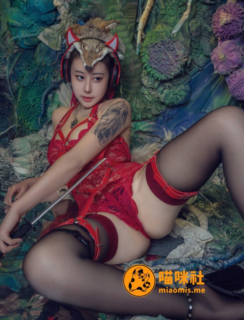 图片[1]-奈汐酱nice NO.096 猎狼女 [47P1V-993MB]-喵咪社